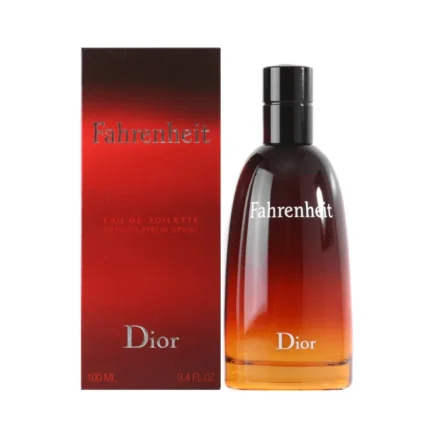 Dior Fahrenheit Eau de Toilette 100ml luxury men's perfume bottle with retail box