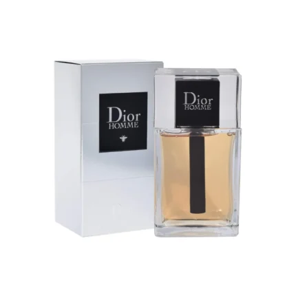 Dior Homme Eau de Toilette 100ml luxury men's perfume with original Dior box and transparent bottle available in UAE