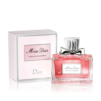 Miss Dior Absolutely Blooming Eau de Parfum 100ml luxury women's perfume bottle with retail box