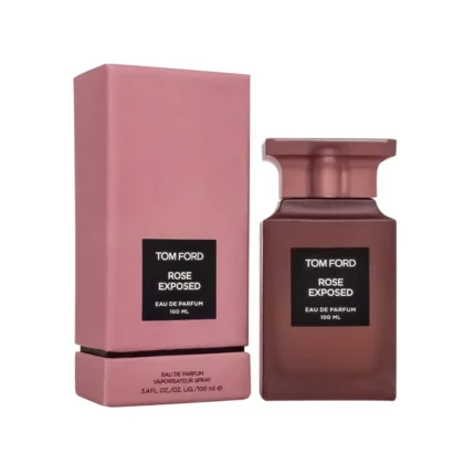 Tom Ford Rose Exposed Eau de Parfum 100ml luxury unisex perfume bottle with retail box