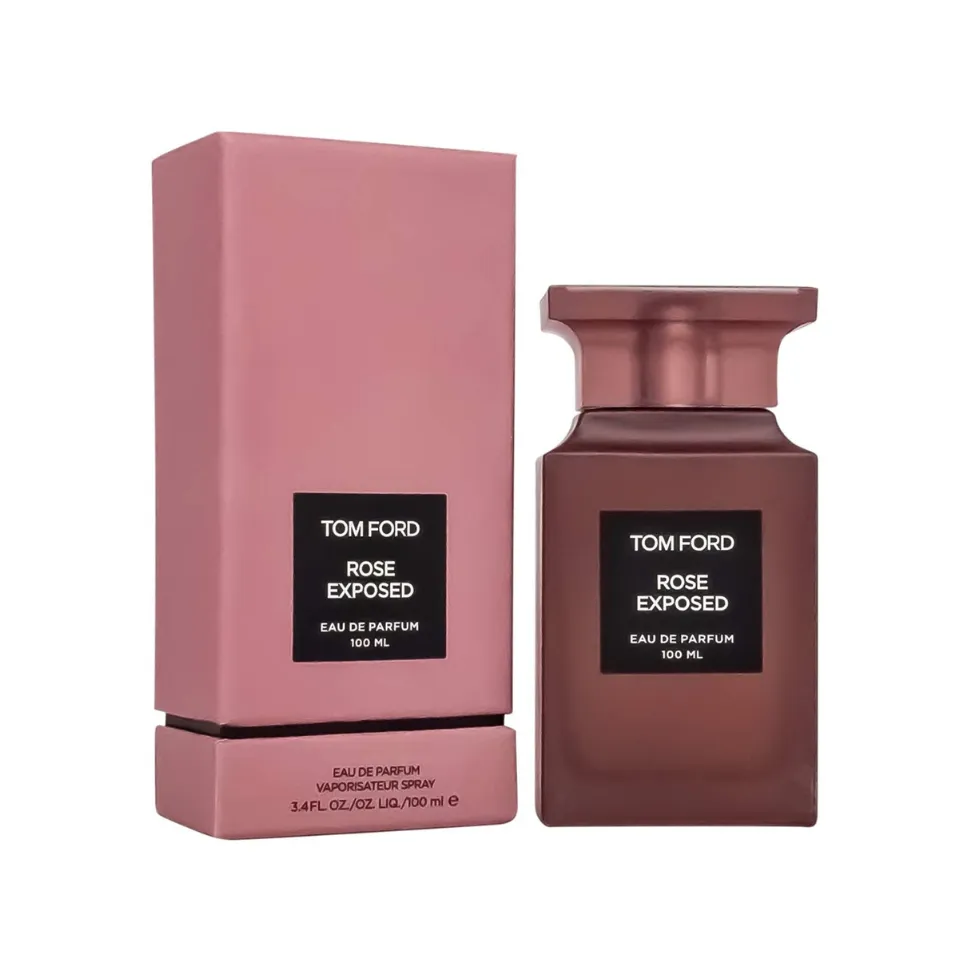tom-ford-rose-exposed-eau-de-parfum-100ml Tom Ford Rose Exposed Eau de Parfum 100ml luxury unisex perfume bottle with retail box