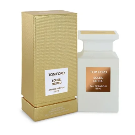 Tom Ford Soleil de Feu Eau de Parfum 100ml luxury unisex perfume bottle with retail box