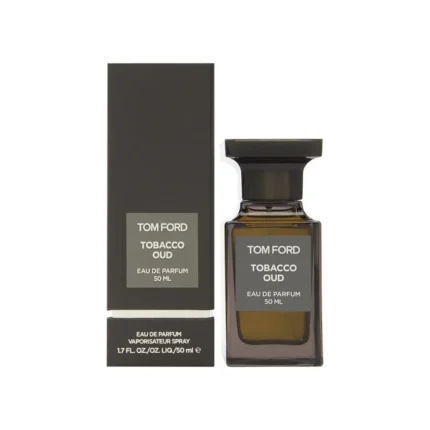 Tom Ford Tobacco Oud Eau de Parfum 50ml luxury unisex perfume bottle with retail box